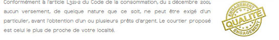 courtier en crédit loi code de la consommation